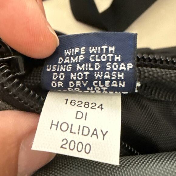 Vintage GAP 90's Y2K Gray Crossbody Single Strap Slingback Bag One Size NEW - Picture 7 of 10